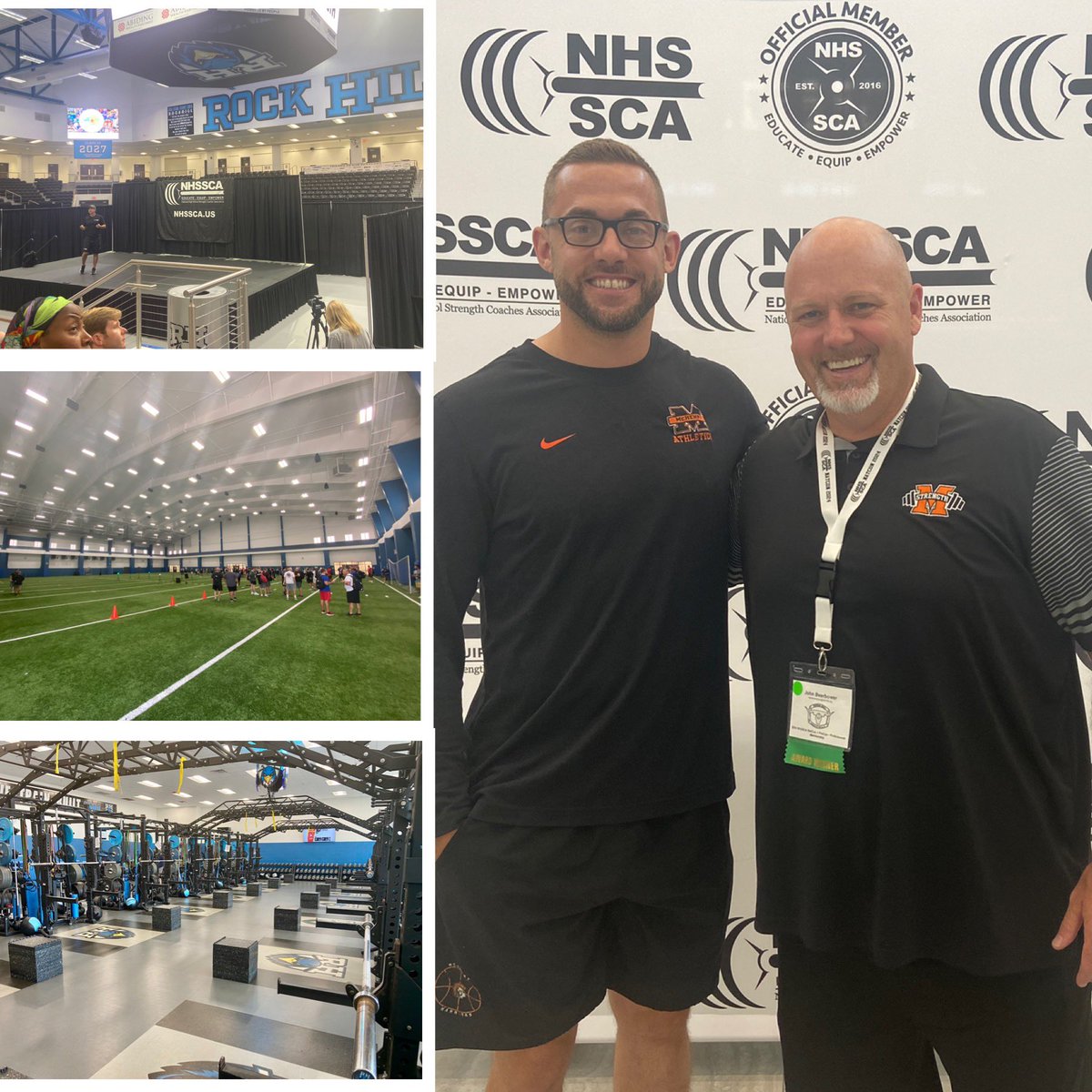 JohnBeerbower's tweet image. Big example of why our Athletic Director Chris Madson is THE BEST!
@WE_R_WARRIORS1 @MCHS156 
Made the trip out to Dallas for @NHSSCA #NATCON2024 to show support &amp;amp; to strengthen the program!  
#LeadsByExample THANK YOU 💪
@McHenryStrength