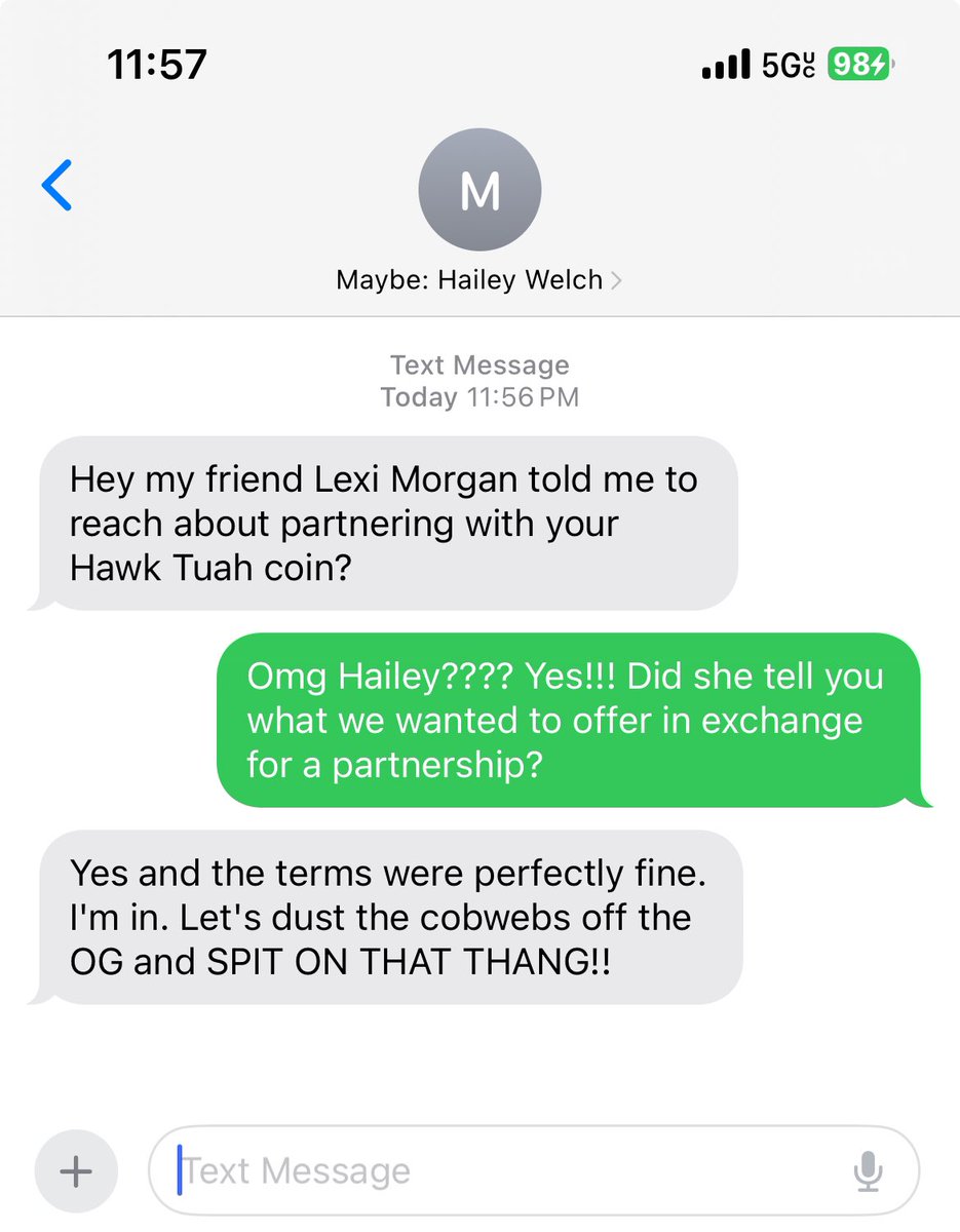 hawktuahcoin's tweet photo. YOUR GODDAMN RIGHT WE THE GODDESS HERSELF INVOLVED. STAY FUCKIN TUNED https://t.co/it4OMSSWWD