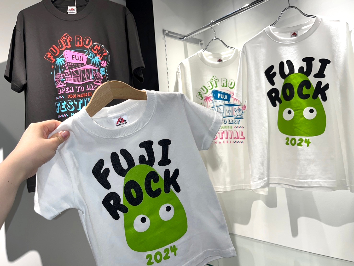 フジロック 2024 オリジナルTシャツ チケット付き 広かっ
