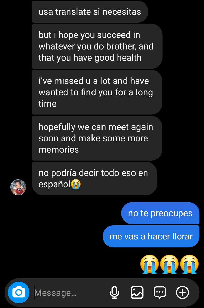 eriiccm's tweet photo. llevo 15 años sin saber nada de esta persona 😭 https://t.co/4u9Js9qNy1