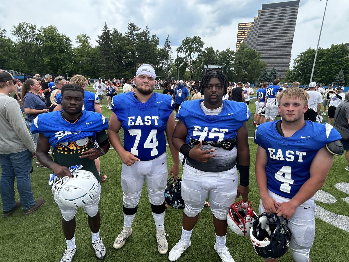 Macomb County Football Coaches Association (@macombcoaches) on Twitter photo Macomb County All Stars in the 2024 <a href="/michiganhsfca/">MHSFCA</a> East -West All Star Game from <a href="/scslvfootball/">Lakeview Huskies Football</a> Branden Harris from <a href="/BlueDevFootball/">Richmond Football</a> Matt Misch from <a href="/CVBigReds/">Chippewa Valley Football</a> Davont'a Love and from <a href="/SHSTitansfball/">Sterling Heights Stevenson Titan Football</a> Caden Bollinger Macomb County All Stars in the 2024 <a href="/michiganhsfca/">MHSFCA</a> East -West All Star Game from <a href="/scslvfootball/">Lakeview Huskies Football</a> Branden Harris from <a href="/BlueDevFootball/">Richmond Football</a> Matt Misch from <a href="/CVBigReds/">Chippewa Valley Football</a> Davont'a Love and from <a href="/SHSTitansfball/">Sterling Heights Stevenson Titan Football</a> Caden Bollinger