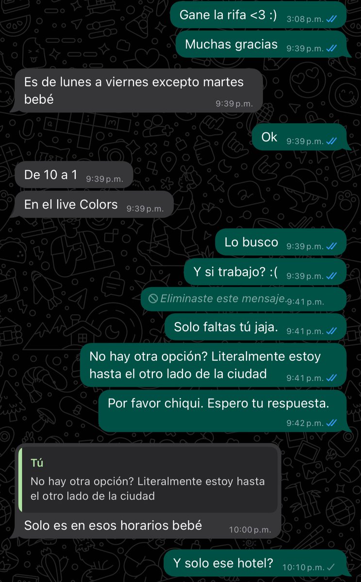 Gané una rifa. No sé ustedes pero me siento estafado jaja :)