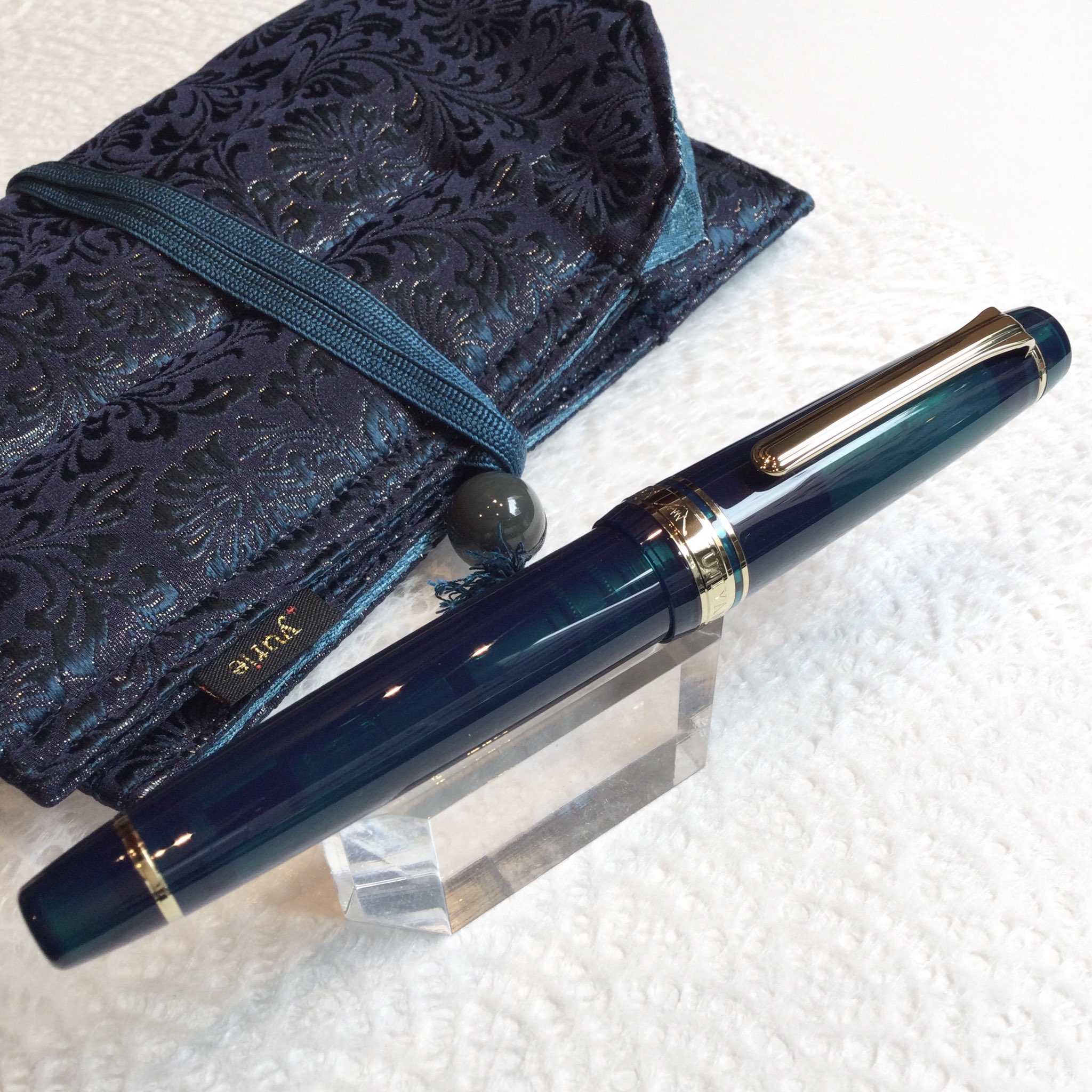 限定万年筆ブングボックス富士山ブルー