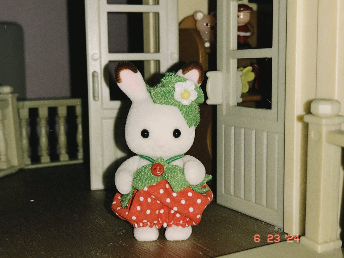 calicolacy's tweet photo. the long wait is over, my baby finally came home!  🍓

thanks baefy for the fast &amp; smooth transaction @strawbisylvz 🧸#salamatstrawbi https://t.co/ZMA5G4WszZ