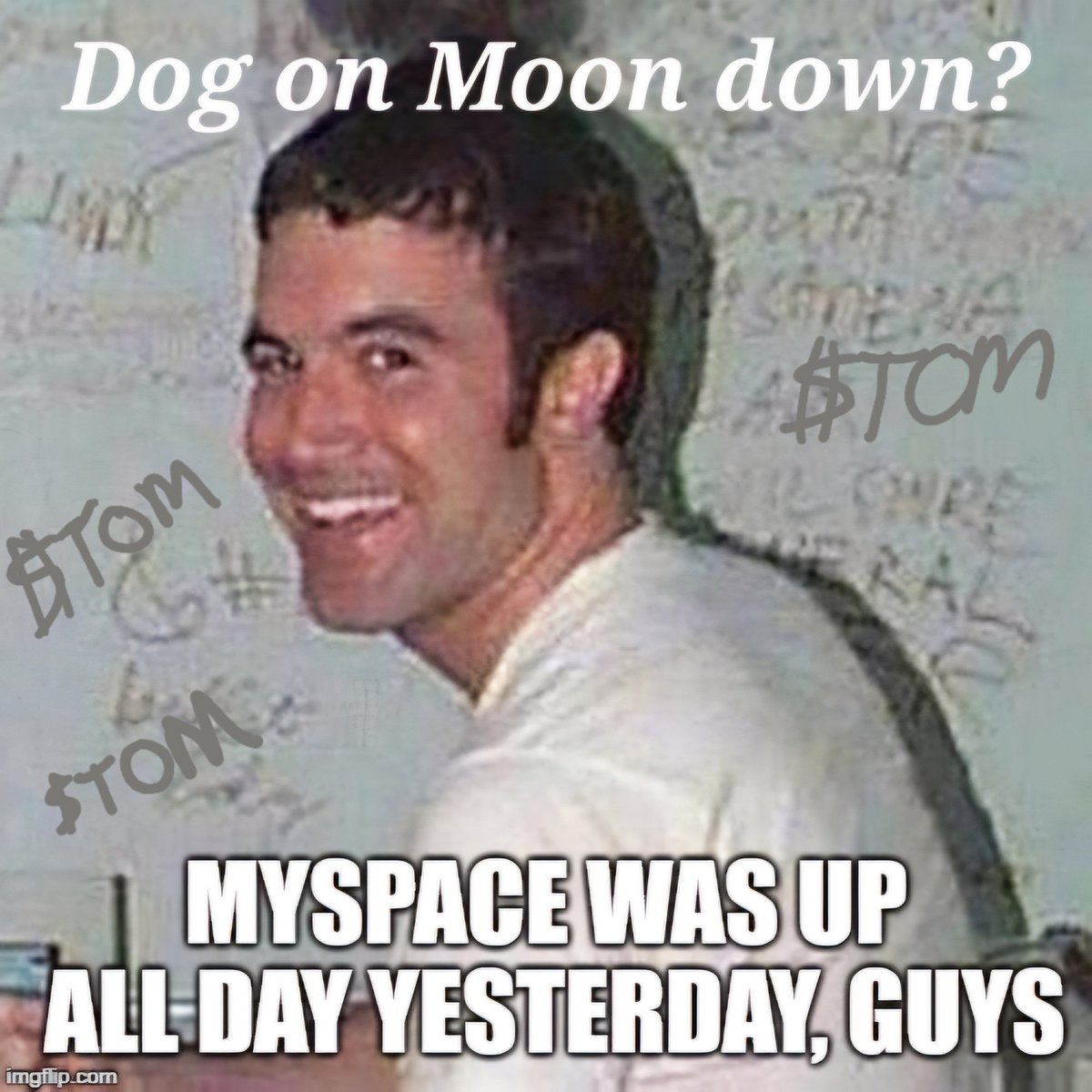 Jormadouglas's tweet photo. @HugoPhilion Remember $TOM from MySpace?
https://t.co/kDS03kNu6S https://t.co/vHySdgfojq