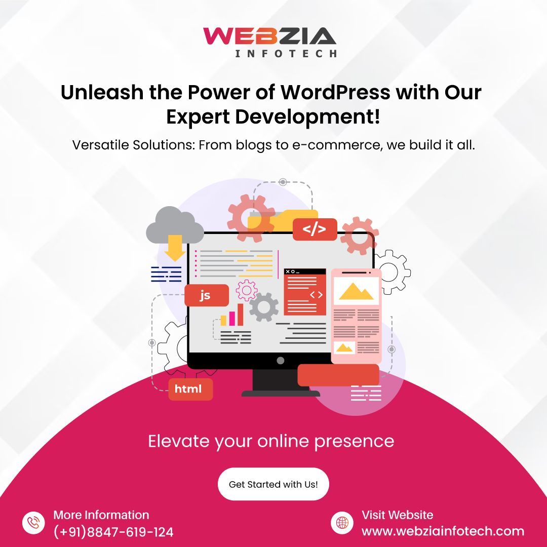 webziainfotech's tweet image. Elevate Your Website Game with WordPress! 🚀 Let’s Build Something Amazing Together! 🛠️💡
#webziainfotech #WordPressWizards #WebDevMagic #InnovateCreateElevate