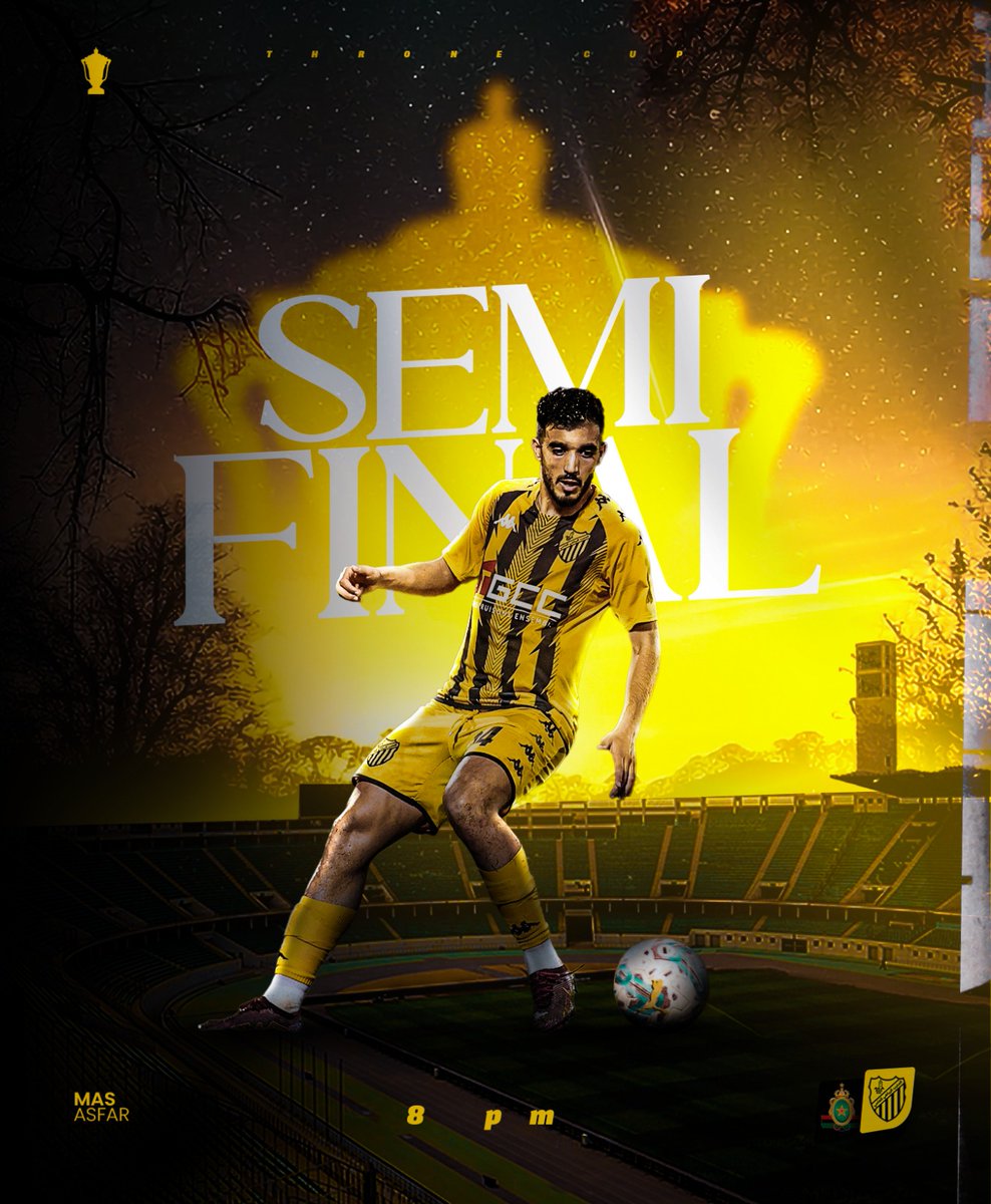 🟡⚫It's #ThroneCup semi-final day — LET'S GO🐯