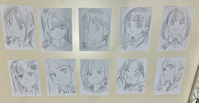 ガガイモ画集 サイン本 直筆鉛筆イラスト付き