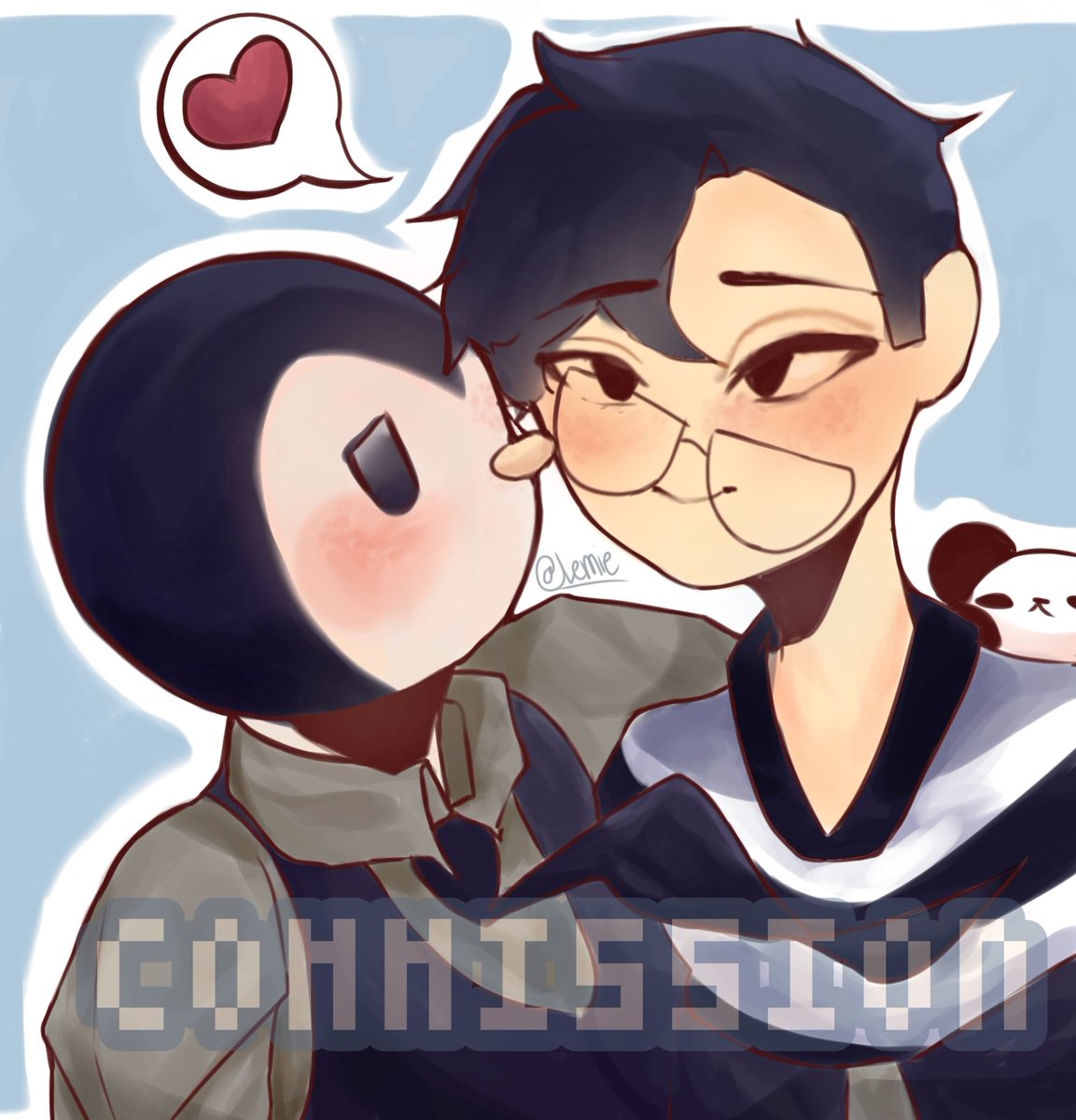MissLemonie1's tweet photo. yk what i'm gonna place it here lol
10$ couple commission i did!
i'm still open (p.s usd only)
#comission #artpiece #artmoots https://t.co/lUcTrlXJXv