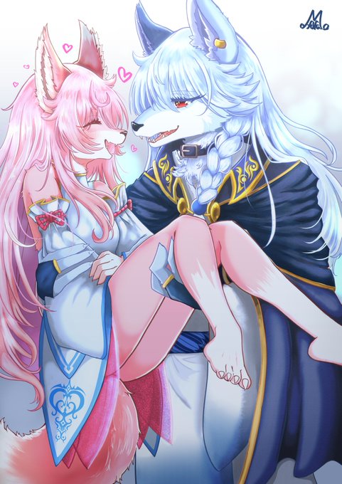 【うちのこ】看板's【2人】
お姫様抱っこするウォーレン君とめちゃくちゃ好き好きしてる木蓮ちゃんです 