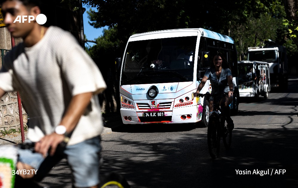 Ibrahim Aycan has been waging all-out war against the electric minibuses newly introduced on the car-free island of Buyukada, which he says threaten his corner of paradise on the southern shores of Istanbul.
u.afp.com/5hgc