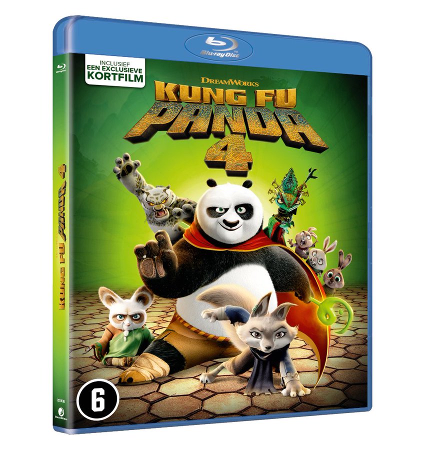 Kung Fu Panda 4 Blu-Ray recensie 