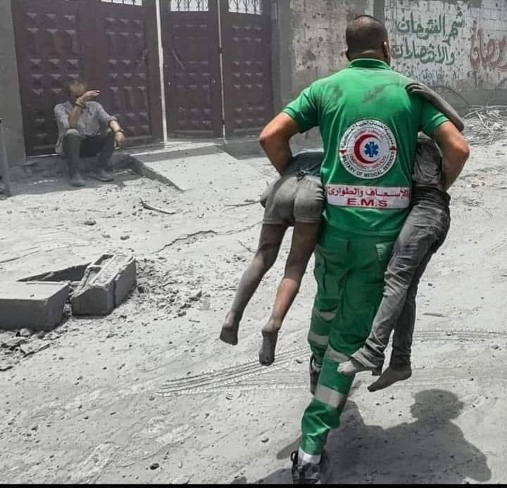 Al menos 150 palestinos asesinados en las últimas 48 horas en Gaza, muchos menores 

📸 por Ayman Alhesi