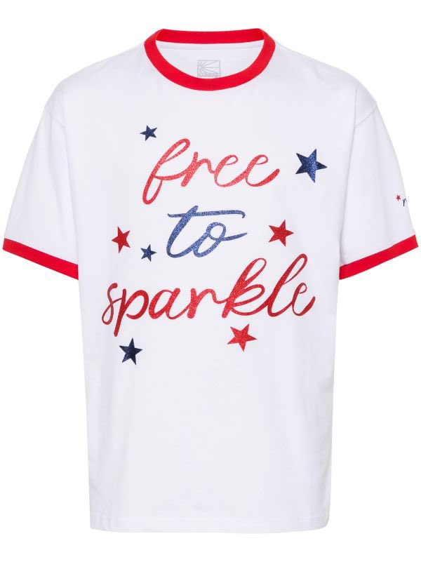 【RASSVET】FREE TO SPARKLE TEE [LIME] Rassvet Free To Sparkle T-Shirt | Parallel