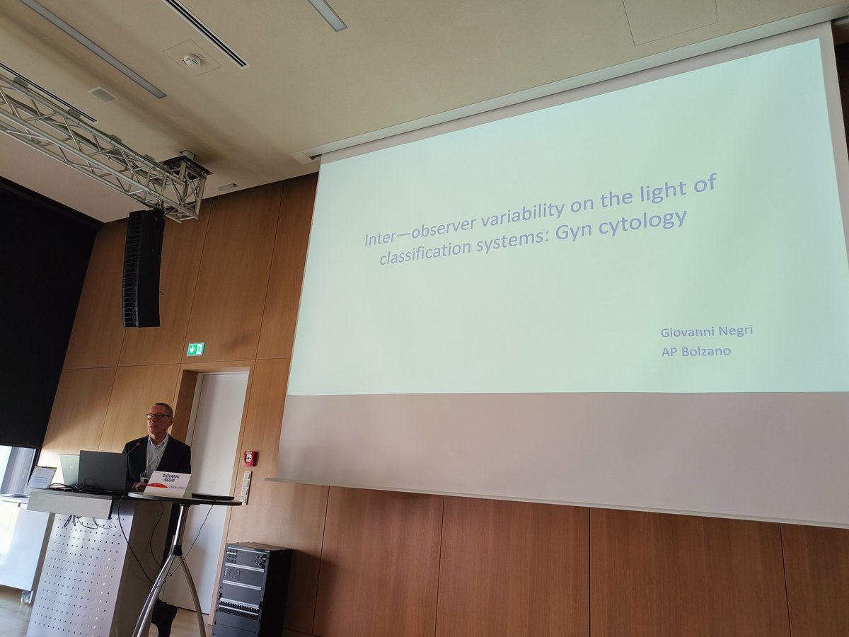 Claudio Bellevicine (@pathologyfinder) on Twitter photo Italian Cytopath session @ #ECC24 about inter-observer variability in cytopathology chaired by <a href="/giankitronky/">Giancarlo Troncone</a> and <a href="/DianaEstherossi/">Esther Diana Rossi</a> Italian Cytopath session @ #ECC24 about inter-observer variability in cytopathology chaired by <a href="/giankitronky/">Giancarlo Troncone</a> and <a href="/DianaEstherossi/">Esther Diana Rossi</a>