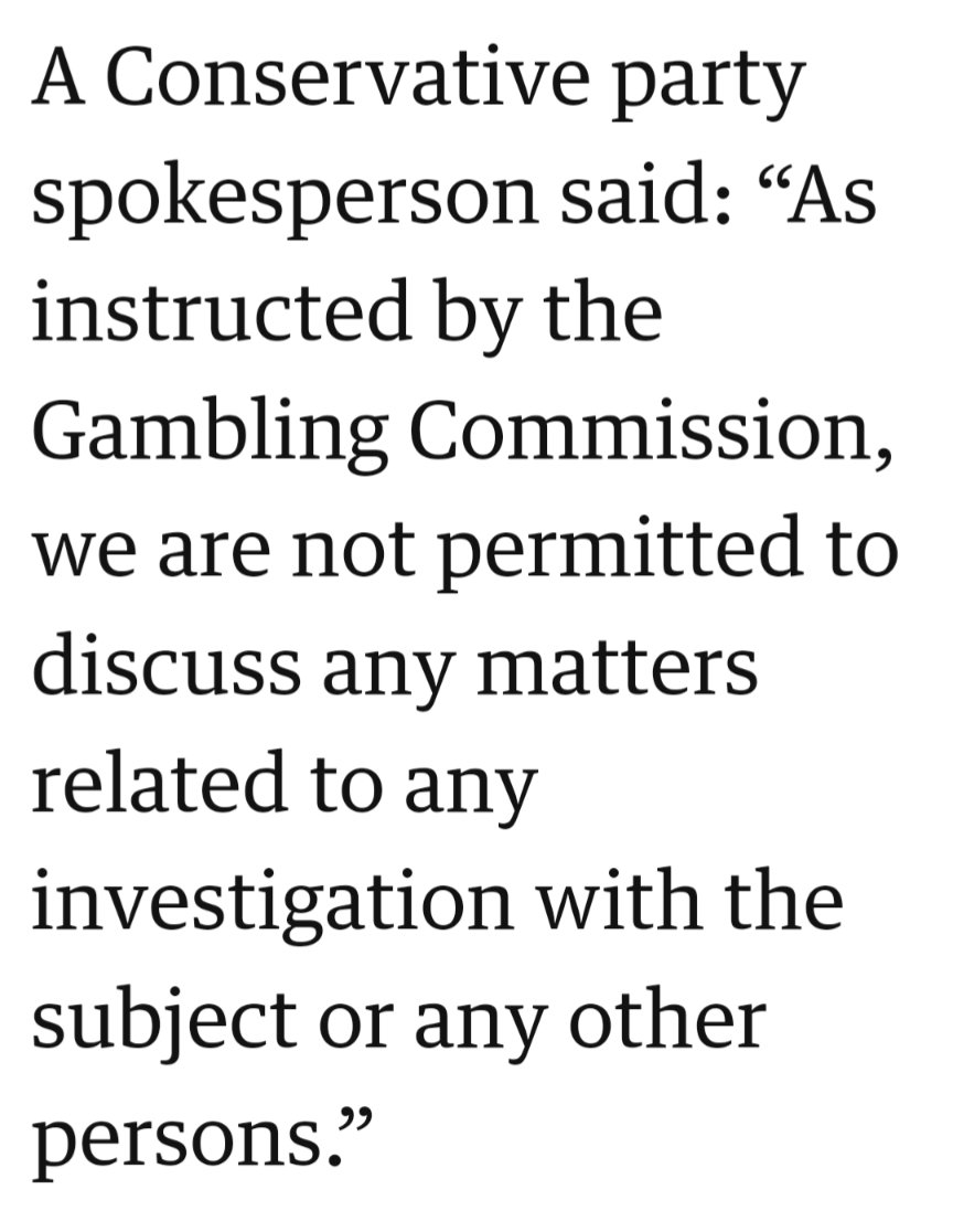 Very reminiscent of using the Sue Gray report to stonewall.