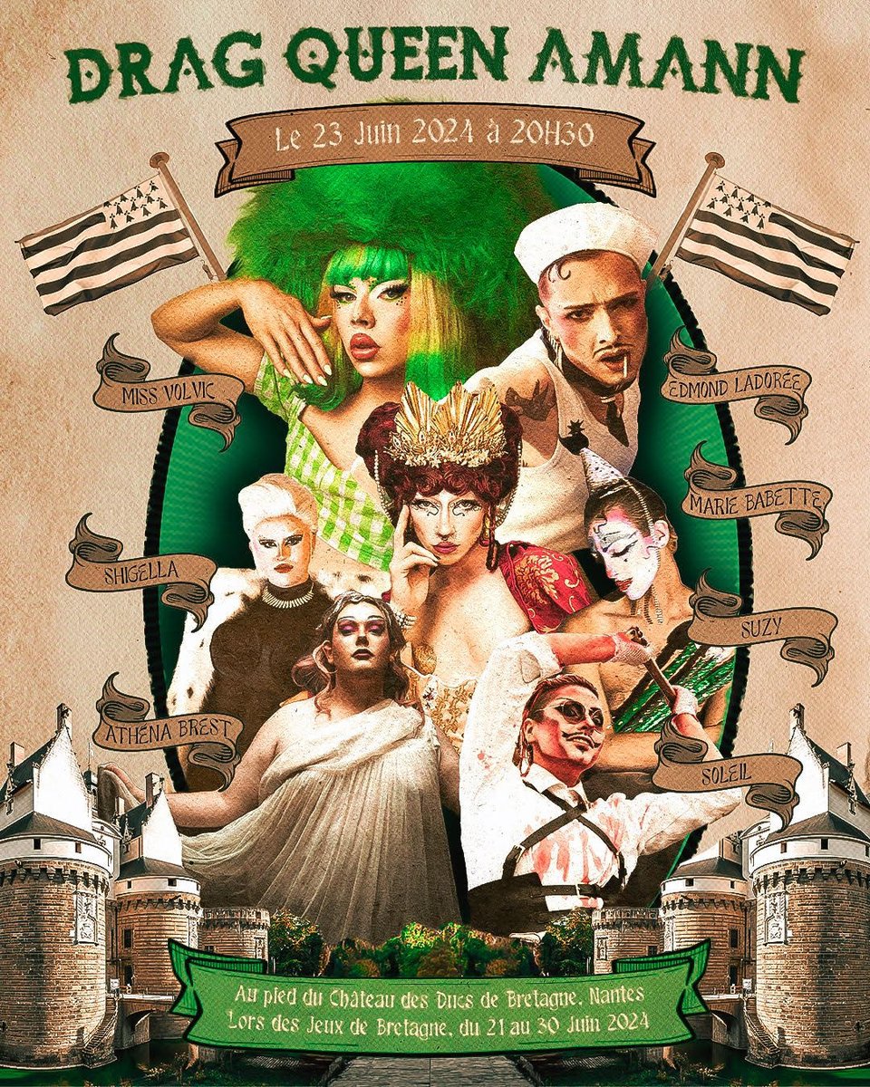 Show "Drag Queen Amann" : ce soir à 20h30 au pied du Château des ducs 

5 artistes, 5 départements, qui remportera la compétition ?
