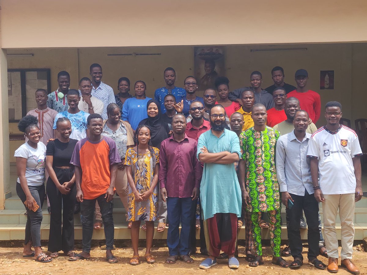 ASEBenin's tweet photo. Tamoghna Halder, Assistant Professor of Economics at Azim Premji University @azimpremjiuniv, visited @ASEBenin for two weeks. He delivered a series of lectures on Advanced Econometrics, covering both causal and non-causal designs to 1st years masters students. https://t.co/MAjmVHwmXW