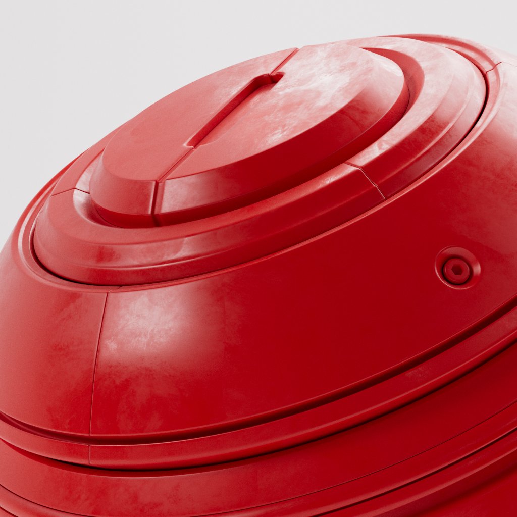 Octane Shader Node Editor
- Red Plastic Shader