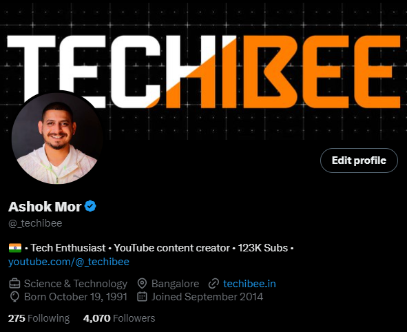 _techibee's tweet image. 🎉 We Did It! 🎉 Hey Techibee family! 🚀 We've just hit 4,000 followers! Thank you for your incredible support and being a part of our journey. More exciting tech updates and reviews coming your way! 🌟💖 #TechibeeMilestone #Grateful #TechCommunity