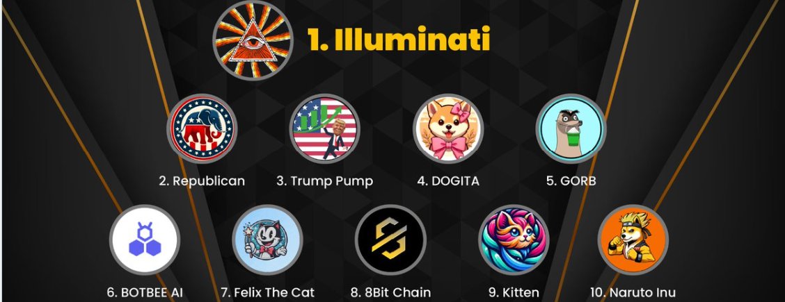 TopResearchDone (@topresearchdone) on Twitter photo TRENDING PROJECTS on #PinkSale
🥇 $LUMI
<a href="/Lumi_hq/">lumi</a>
🥈 $REP
@Rep_coin
🥉 #TRUMPPUMP
@_Trumpump
4️⃣ $DOGA
@Missdogita
5️⃣ $GORB
@Gorbwtf
6️⃣ $BOTBEE
<a href="/Botbeeai/">Botbee AI</a>
7️⃣ $FELIX
@Felixcatglobal
8️⃣ #W8BIT
<a href="/8Bit_Chain/">8Bit Chain</a>
9️⃣ $KITTEN
@Kittencoin_bsc
🔟 $NARINU
<a href="/NarInuETH/">Naruto Inu</a> TRENDING PROJECTS on #PinkSale
🥇 $LUMI
<a href="/Lumi_hq/">lumi</a>
🥈 $REP
@Rep_coin
🥉 #TRUMPPUMP
@_Trumpump
4️⃣ $DOGA
@Missdogita
5️⃣ $GORB
@Gorbwtf
6️⃣ $BOTBEE
<a href="/Botbeeai/">Botbee AI</a>
7️⃣ $FELIX
@Felixcatglobal
8️⃣ #W8BIT
<a href="/8Bit_Chain/">8Bit Chain</a>
9️⃣ $KITTEN
@Kittencoin_bsc
🔟 $NARINU
<a href="/NarInuETH/">Naruto Inu</a>