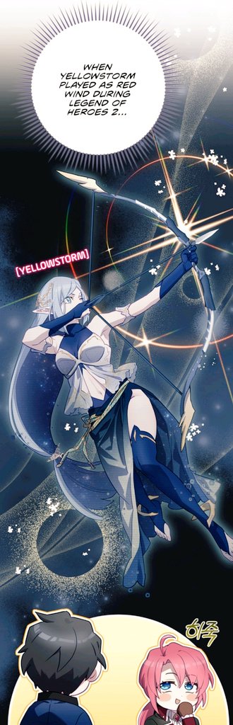 TheDreadfulLord's tweet image. He's just noticed Cordelia gave Red Wind her (Hong Yoohee's character) hairstyle. Very cute. Must be cool to be in this situation where you get to build one of your game characters in real life.
#EndingMaker