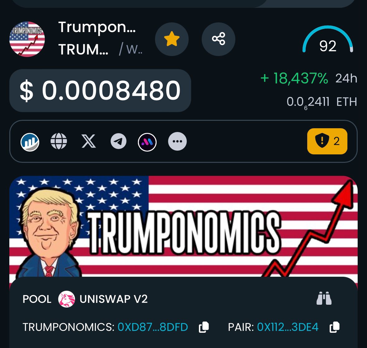 renee reid (@reneebieber4evz) on Twitter photo <a href="/wallstreetbets/">wallstreetbets</a> #TRUMPONOMICS will take you out of the trenches!
0xD875a85C5Fe61a84fe6bdB16644B52118fDb8Dfd
@trumponomicseth <a href="/wallstreetbets/">wallstreetbets</a> #TRUMPONOMICS will take you out of the trenches!
0xD875a85C5Fe61a84fe6bdB16644B52118fDb8Dfd
@trumponomicseth