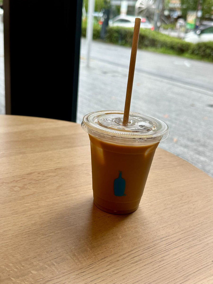 ブルーボトルコーヒーデビュー
😆やっと来れた🩵
