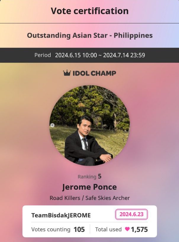 KrisshRome Team Bisdak (@krteambisdak) on Twitter photo Our “DAY THREE” of voting for <a href="/ponce_jerome/">Jerome Ponce</a> using TeamBisdak JEROME.
KRISSHROMES STRONGER TOGETHER
#KerkerSDAVotingDay | #KrisshRome
#KrisshaViaje | #JeromePonce Our “DAY THREE” of voting for <a href="/ponce_jerome/">Jerome Ponce</a> using TeamBisdak JEROME.
KRISSHROMES STRONGER TOGETHER
#KerkerSDAVotingDay | #KrisshRome
#KrisshaViaje | #JeromePonce