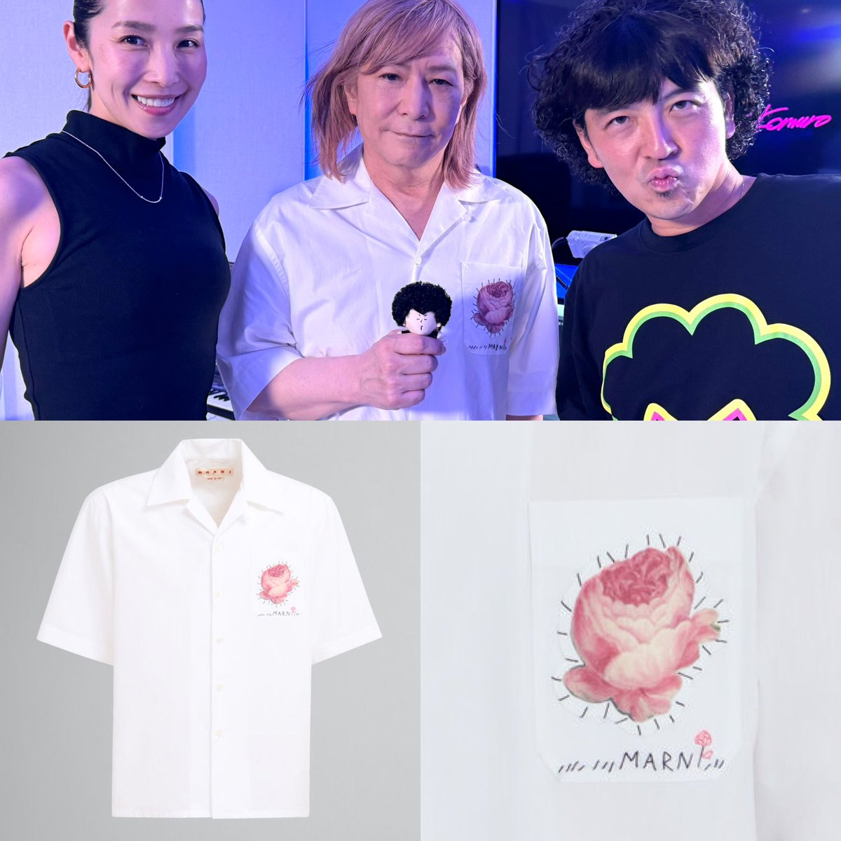 TKcostume's tweet image. Shirt
MARNI

2024.6.21
#TetsuyaKomuroSTUDIO
#TKFriday #145

#TetsuyaKomuro
#小室哲哉
#軟式globe
#Tecci𓀠
#てっち衣装部

🌹