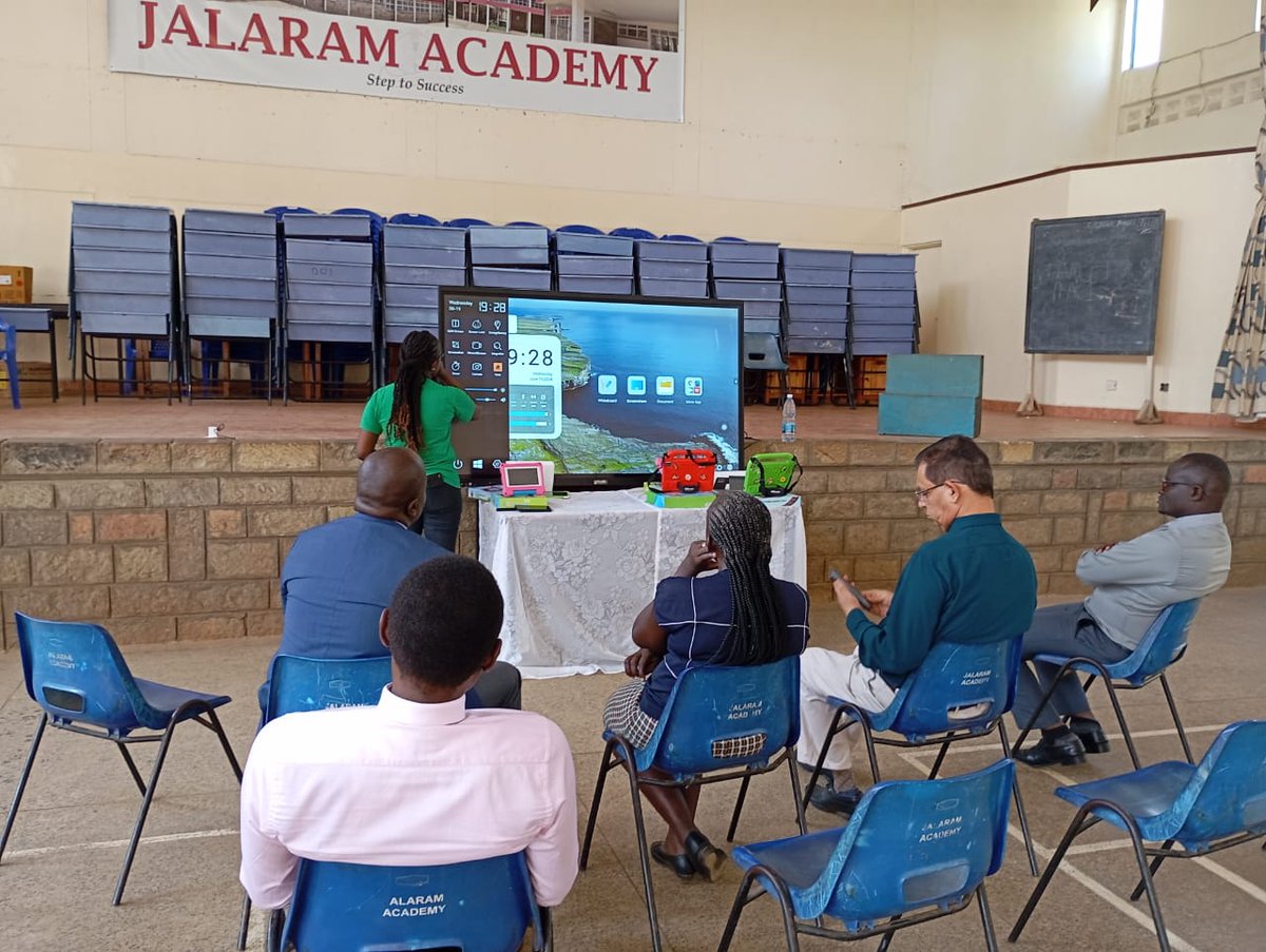 ElimuTab's tweet image. Thrilled to announce the successful demo of ElimuTab's smartboards at Jaralam Academy!
Get it at ElimuTab today😇 Make your child a genius 🤩
☎️Call/Whatsapp 0724000757
#EdTech #ElimuTab #tabletsforkids #RejectFinanceBill2024 #digitallearning