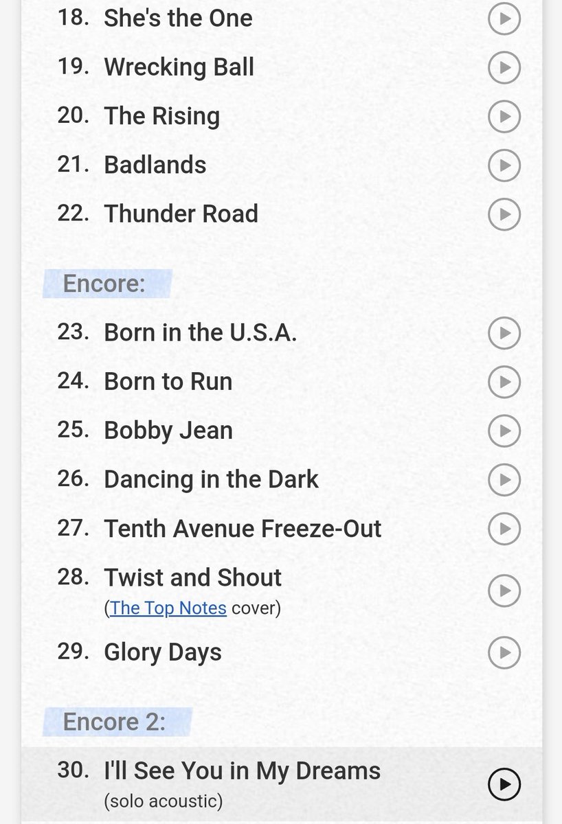 BruceTourNews's tweet photo. The setlist from the show in Barcelona (night 2), June 22nd 2024

The shows in Spain come to an end with another spectacular show and a guest appearance from Jay Weinberg😱 https://t.co/7kIDOocKGd