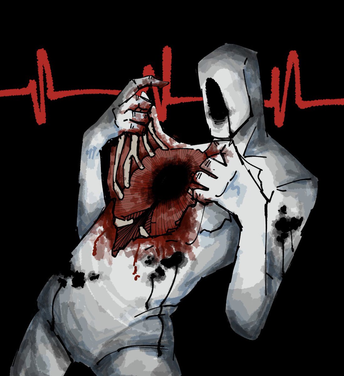 EepyNeepy's tweet photo. Hole in his heart 

#TheSpot #ATSV https://t.co/37UPiyqPQD
