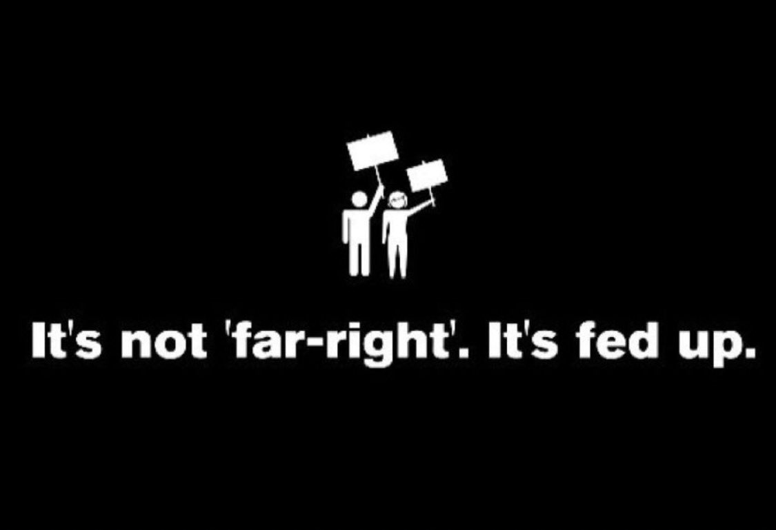▪️Farmers protests: “far-right”.

▪️Vaccine passports protests: “far-right”.

▪️Expressing concerns over increased treatment waiting lists, mental health crisis, bankruptcies, kids welfare, elderly isolation and devastating economic impacts caused by Covid lockdowns: “far-right”.