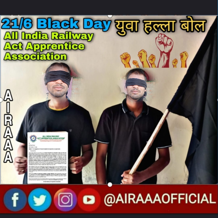 रेल अप्रेंटिस को  सभी हमारे बेरोजगार रेल अप्रेंटिस छात्रों को GM pwor तहत नौकरी दे 
<a href="/narendramodi/">Narendra Modi</a>
<a href="/BJP4India/">BJP</a>
<a href="/PMOIndia/">PMO India</a>
<a href="/AshwiniVaishnaw/">Ashwini Vaishnaw</a>
<a href="/RailMinIndia/">Ministry of Railways</a>
<a href="/ravneetbittu/">Ravneet Singh Bittu</a>
<a href="/shivagopalmish1/">Shiva Gopal Mishra</a>
<a href="/airfindia/">AIRF</a>
<a href="/RahulGandhi/">Rahul Gandhi</a> 
<a href="/priyankagandhi/">Priyanka Gandhi Vadra</a>
 <a href="/yadavakhiles/">AKHILESH KUMAR YADAV</a> #ReinstateGMPower4CCAA