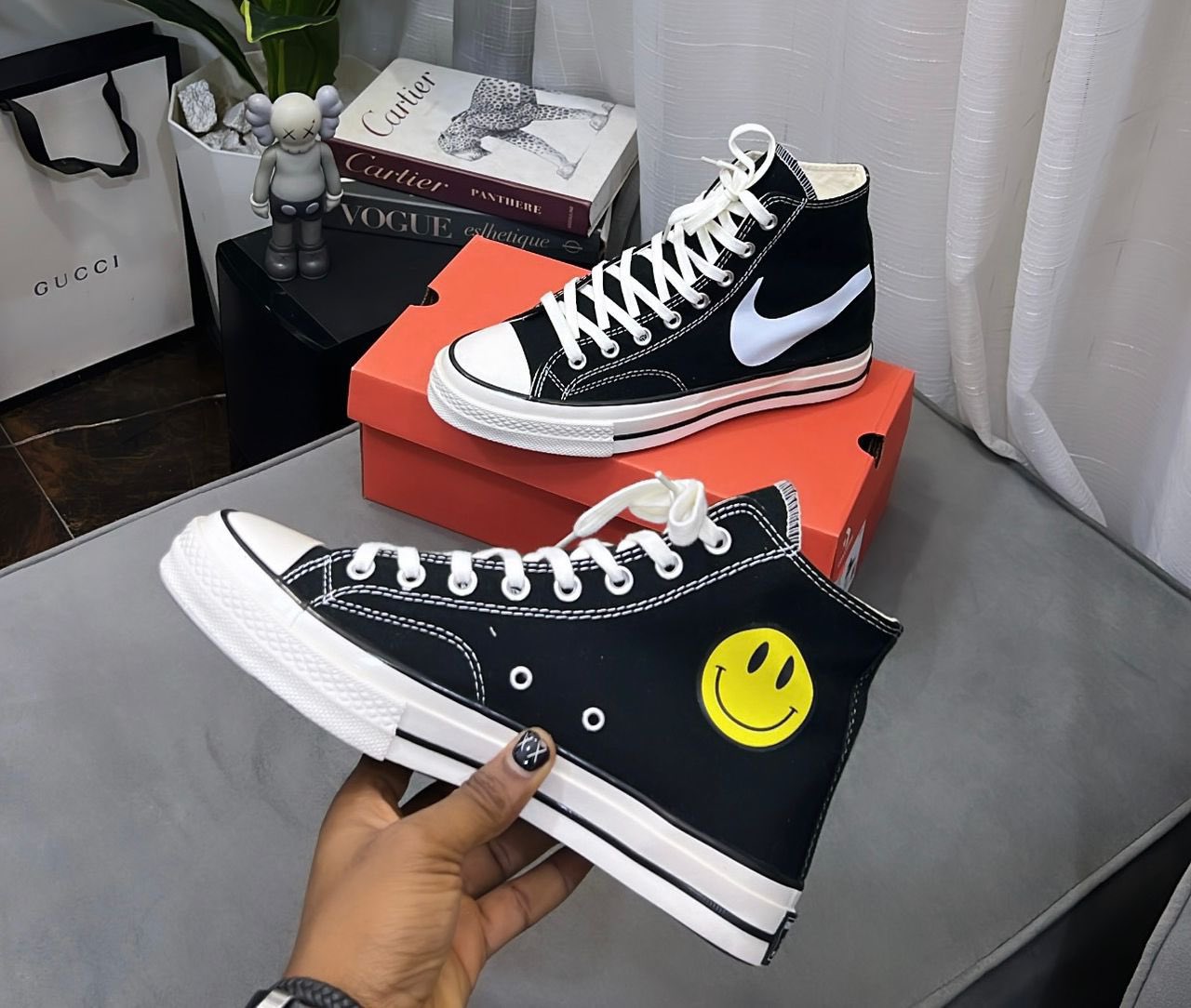 Astro footies on X LEBRON JAMES BOOTLEG SWOOSH CONVERSE CHUNK TAYLOR ALL STARS SIZE 39 44 PRICE N56 000 N B PRICES ARE SUBJECT TO CHANGE DEPENDING ON THE CURRENT EXCHANGE RATE https t GEoC73DdJj X