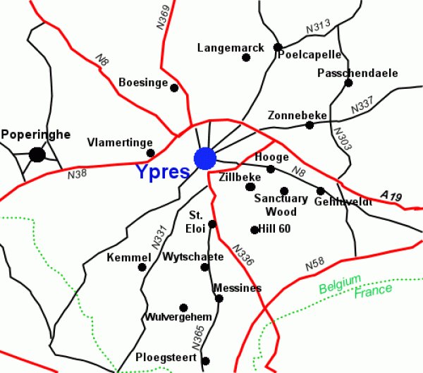 Birkenhead_Hist's tweet photo. Destination: Ypres Salient. Not far from our hotel in Lille. #Battlefields2024 https://t.co/inafDm4zCx