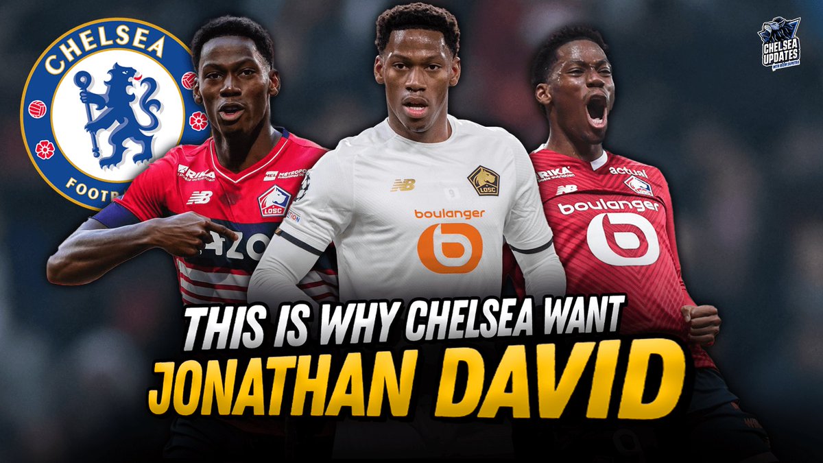 RechiSaputraHD's tweet photo. Chelsea held talk with Jonathan David representatives, (per @David_Ornstein)

✅ Finishing
✅ Positioning
✅ Holding the Ball
✅ Stealing the Ball

🔵 MV: £42m (€50m)
🔵 Current wage: £27k/week

Could be pay rise if he join Chelsea 🔥

Goals &amp; skills 👉 https://t.co/P0zJsA3yBW https://t.co/qp8f3ytKSn