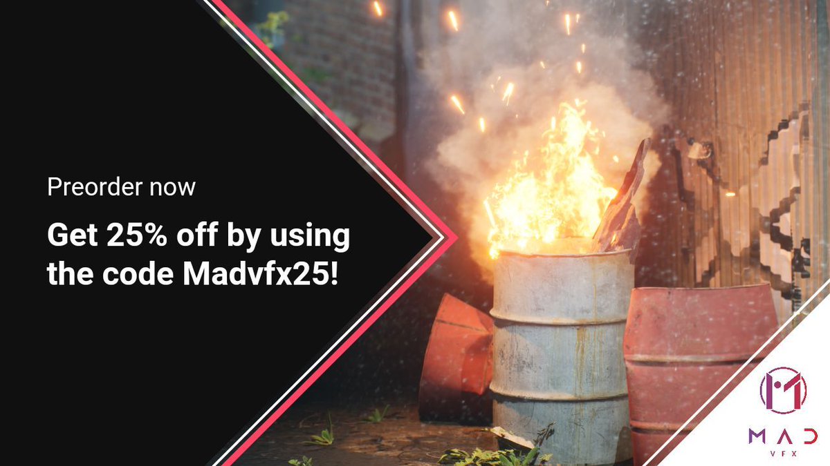 Preorder now and get 25% off by using the code Madvfx25!

Are you still not sure if it is worth it? Here is what you are going to learn: essential techniques, hands-on experience, industry-standard tools, real-world applications, building a portfolio, feedback sessions. #VFX