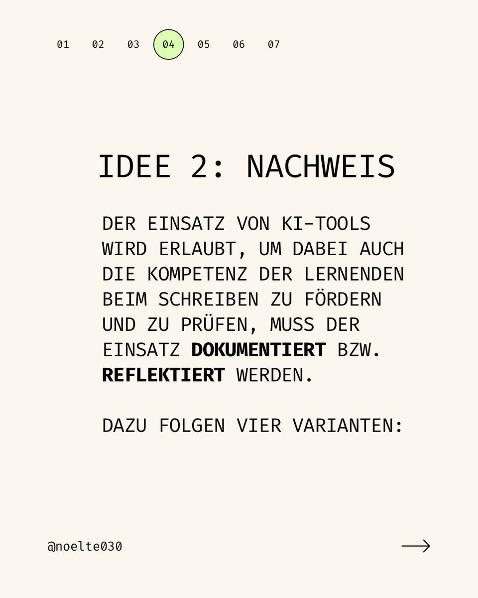 Noelte030's tweet image. Wie lässt sich KI in Klassenarbeiten einsetzen? Zwei Ideen in mehreren Varianten:
#twlz
