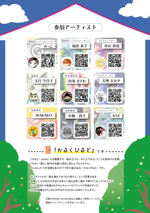 博多天神でのグループ展「#かるくびるど 〜絵をつれておうちに帰ろう展」ゲスト作家の #文月今日子 先生の作品は先生の猫絵を4点展示させていただきます。あとは猫絵のキャンバスプリントを数種類ご用意しましたこれがめちゃくちゃかわいい仕上がりなのでお楽しみになのです 