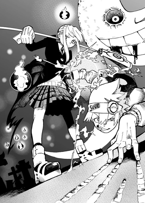 #これでフォロワーさん増えました

ファンアートが割とバズってきた
感謝🙏✨✨️
(8の綴りが間違ってるのは内緒) 