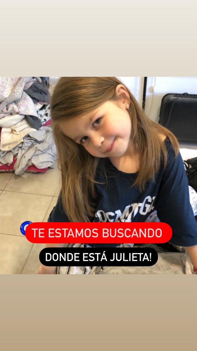 CamilaScazzino's tweet photo. MÁXIMA DIFUSIÓN 🚨🚨🚨🚨. 
Dónde está #julietascazzino 

Juli tiene 7 años es de Pilar (Buenos Aires) 
Hace dos meses la estamos buscando y no damos con su paradero. 
Cuidado personal con domicilio paterno 
ARREBATADA ILEGALMENTE 

PAPÁ DE ESTA BUSCANDO MI AMOR 🫶🏼🚨🚨🚨🚨‼️‼️‼️‼️ https://t.co/Xp5WdeTsj4