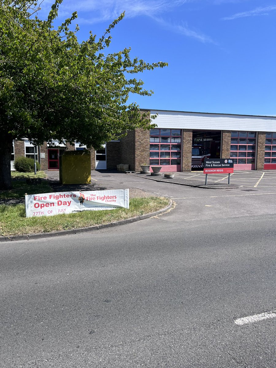 Our open day banner is up!

Save the date: Saturday 27th July  🚒