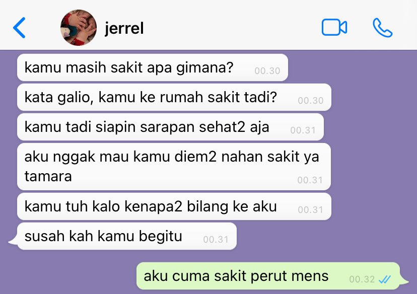 Jerrel &amp; Tamara
‘cek kesehatan’

© cyntiajovanora