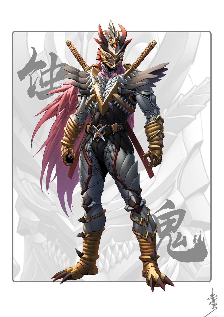 响鬼＆变身忍者岚VS魔化魍蚀鬼#特撮#假面骑士#仮面ライダーウィザード