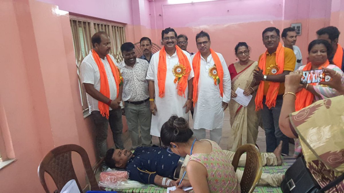 Attended a Blood Donation Camp at Howrah