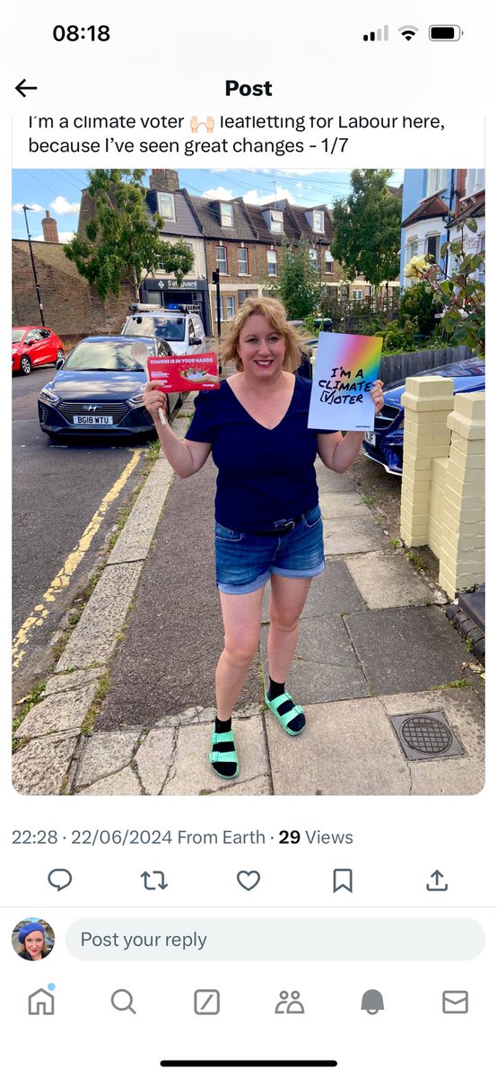 Carla Francome tweet media