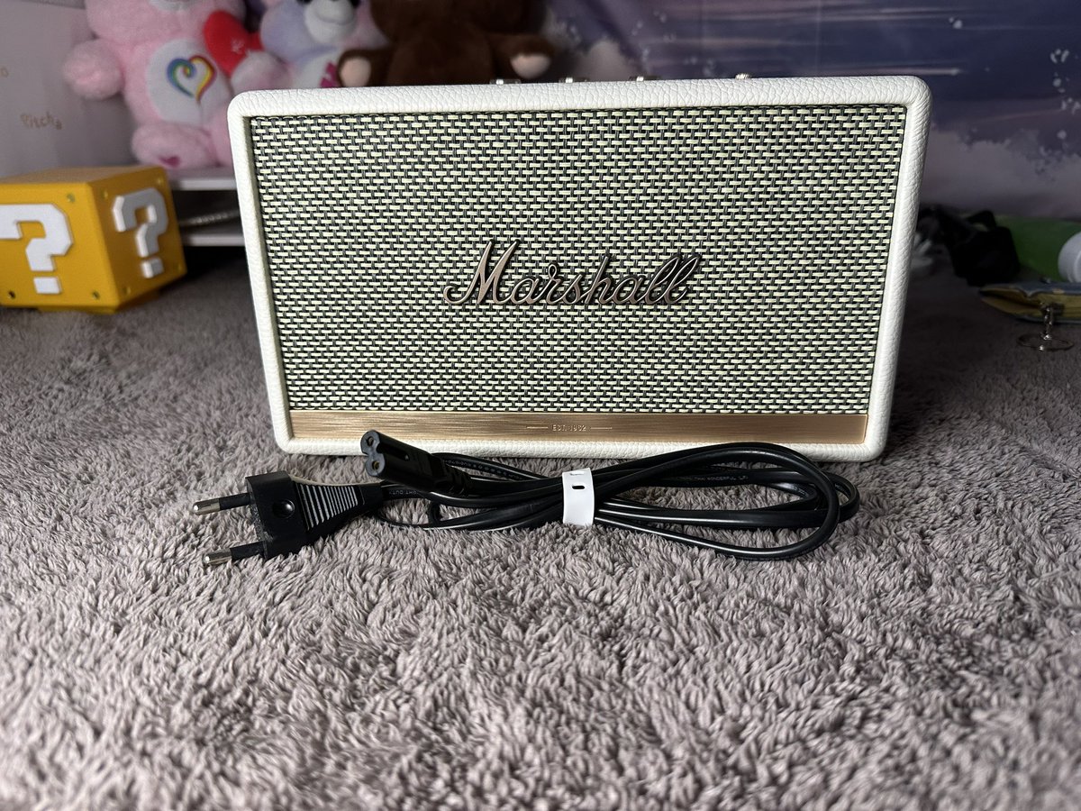 ipartoo5's tweet photo. ลำโพง Marshall Acton II  
ราคา 5,990 ราคาต่อลองได้ นัดดูสินค้าได้ค่ะ
มือสอง สภาพใหม่ อุปกรณ์ครบพร้อมกล่อง 
#ลำโพง #marshall #เชียงใหม่ #ลำพูน https://t.co/Fak5pCykv8