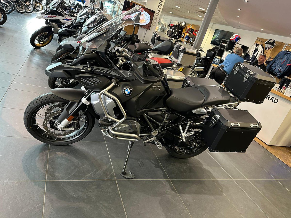 STOLEN FROM HERNE BAY - KENT!

My husband’s BMW Triple Black 1250cc bike was stolen overnight. It’s data tagged. It’s got brake locks on. 

It’s a 300kg bike so it’s been professionally lifted. PLEASE SHARE